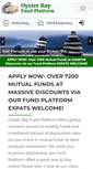 Mobile Screenshot of oysterbayfundplatform.com